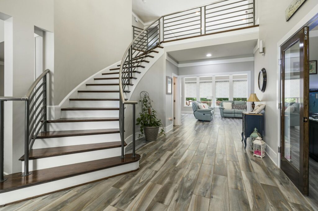 luxury vinyl wood plank flooring